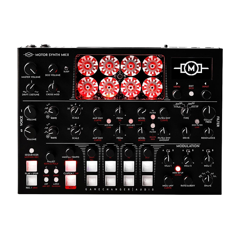 Gamechanger Audio Motor Synth MK II Electro Mechanical Desktop Sintetizador  2