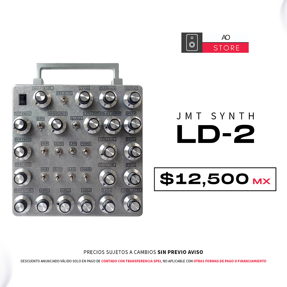 JMT Synth LD-2 Sintetizador de Escritorio 1