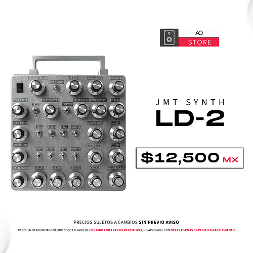 JMT Synth LD-2 Sintetizador de Escritorio