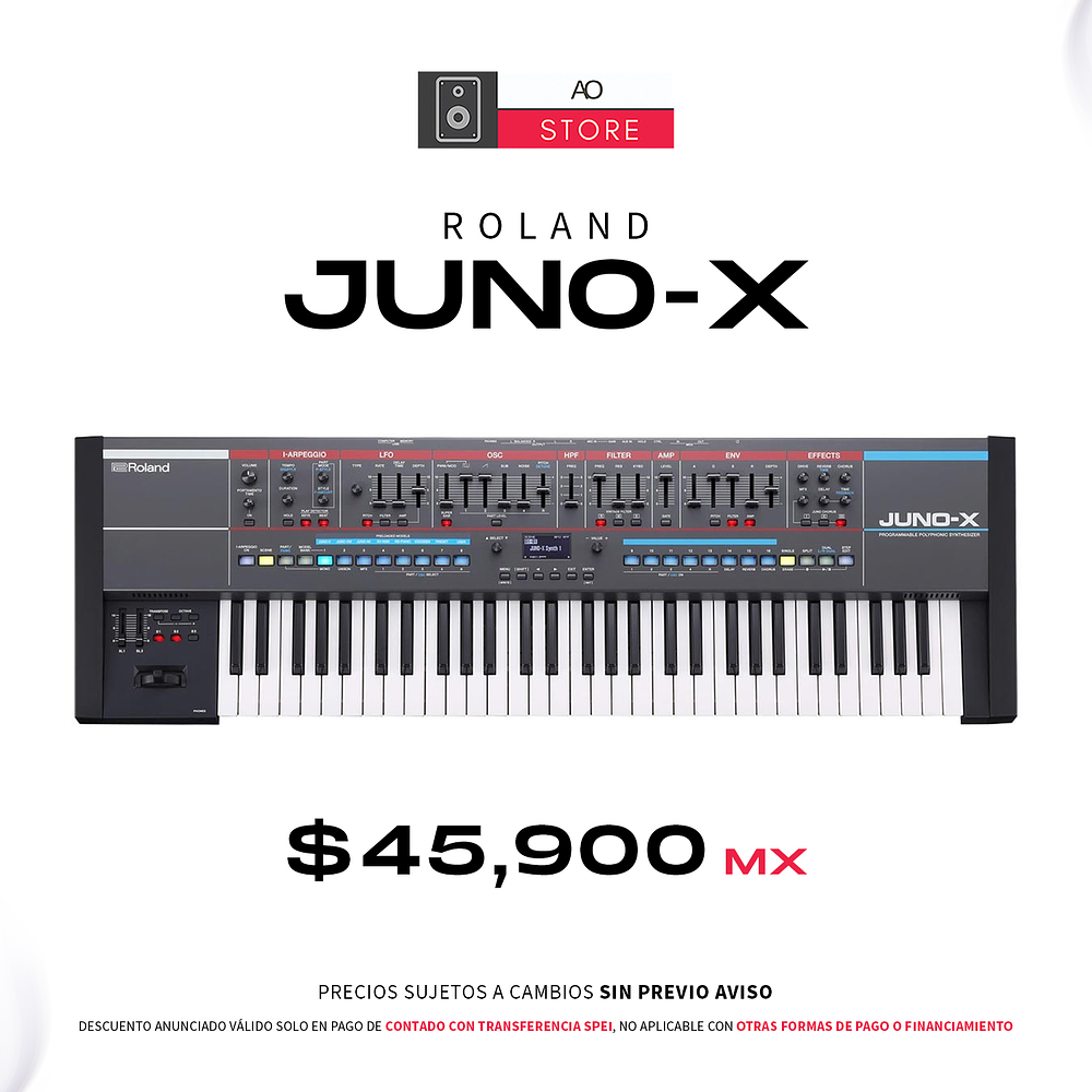 Roland Juno-X Digital Keyboard Sintetizador 1