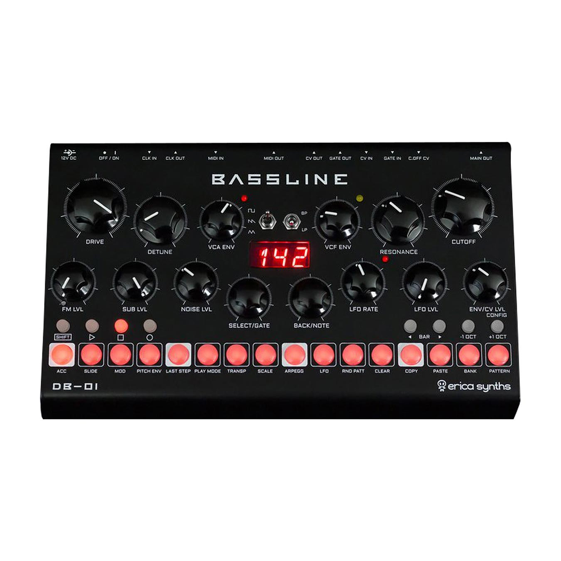 Erica Synths Bassline DB 01 Bass Sintetizador  2