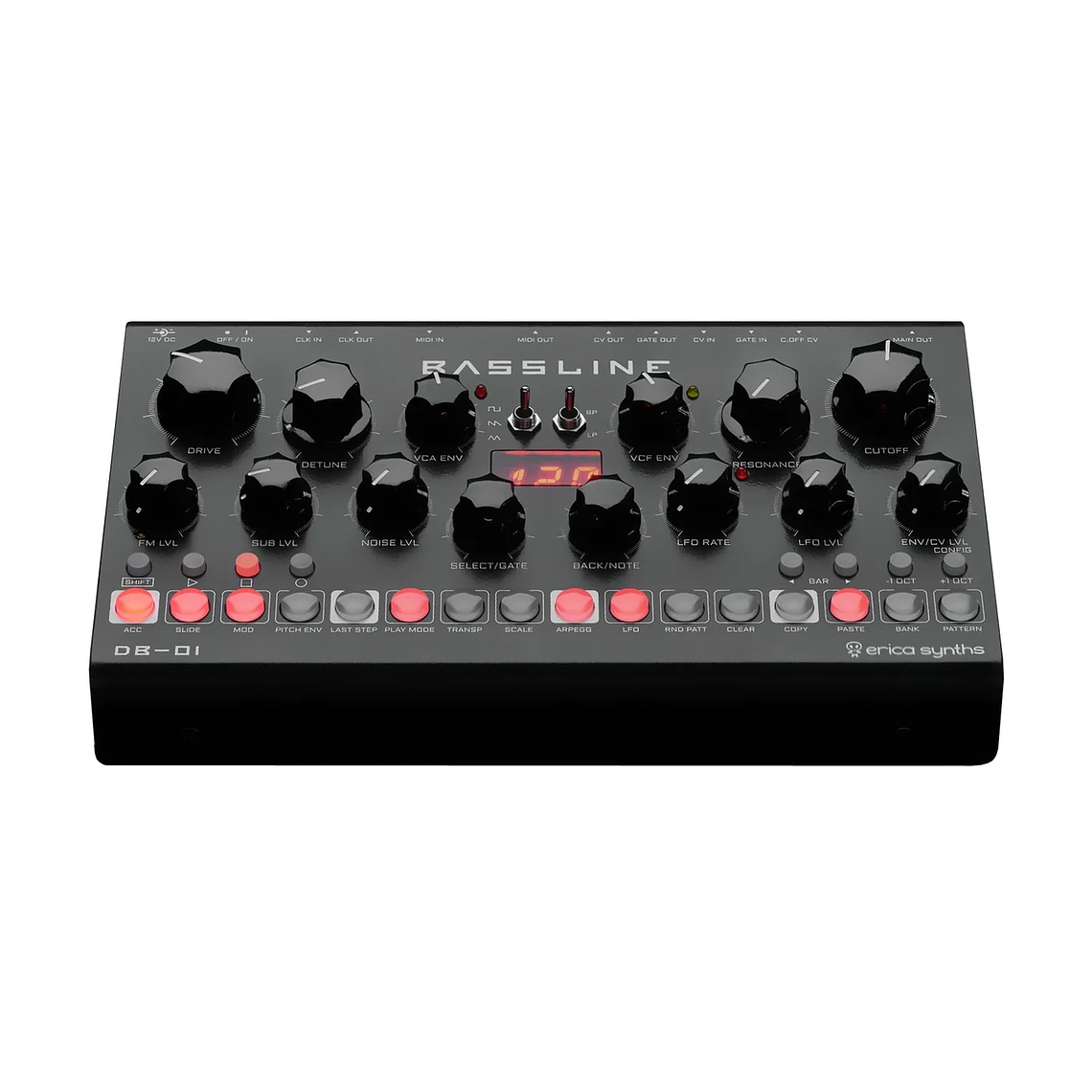 Erica Synths Bassline DB 01 Bass Sintetizador  3