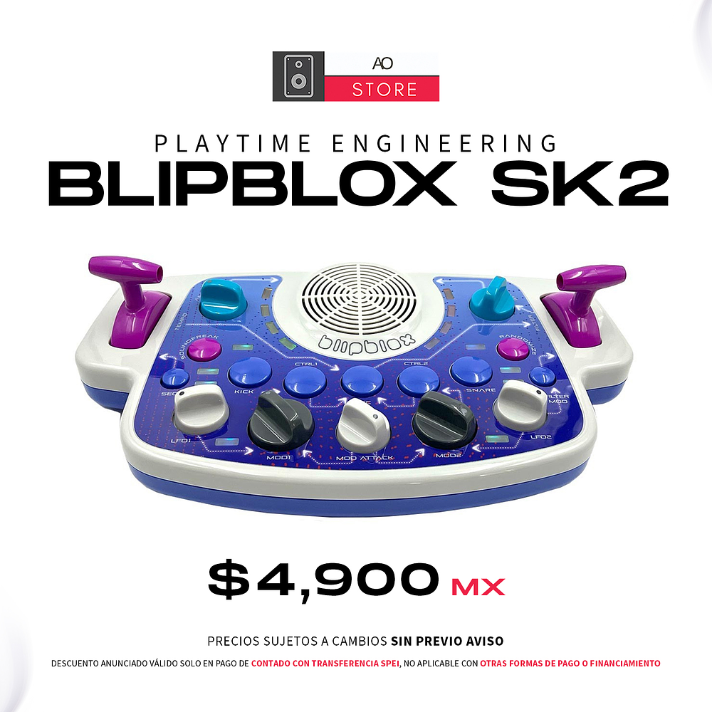 Playtime Engineering Blipblox SK2 Sintetizador 1