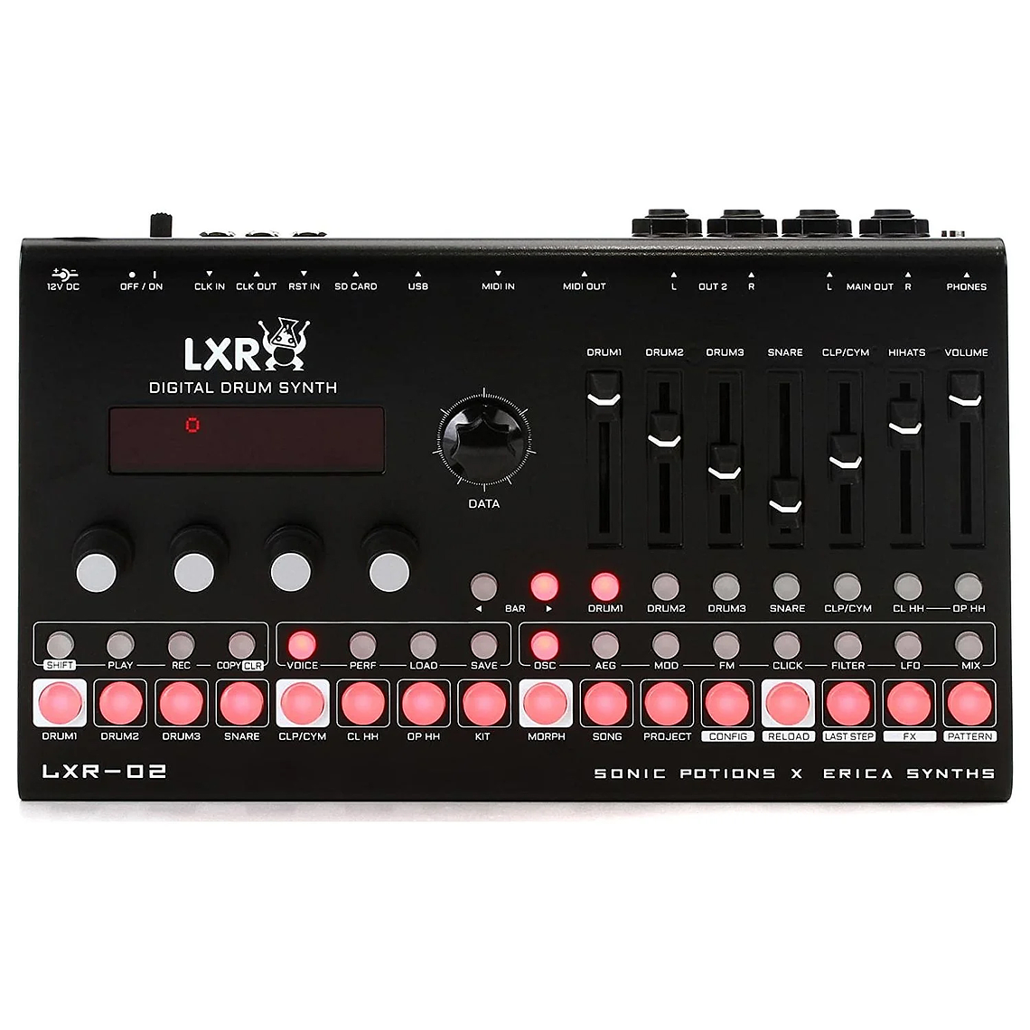 Erica Synths Sonic Potions LXR-02 Digital Drum Sintetizador + Secuenciador 2