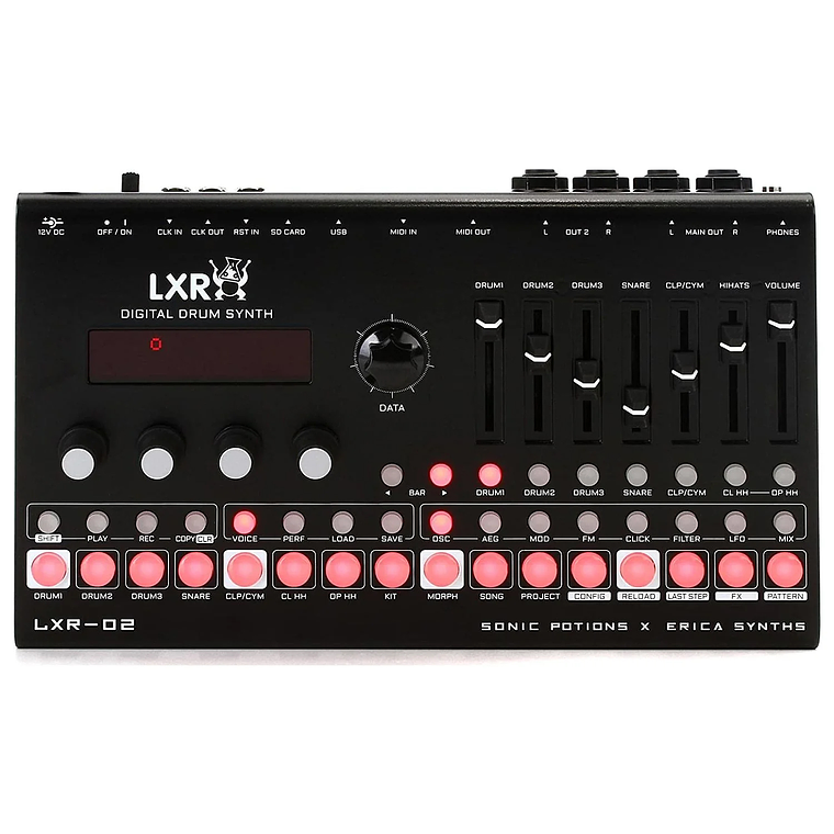 Erica Synths Sonic Potions LXR-02 Digital Drum Sintetizador + Secuenciador 2