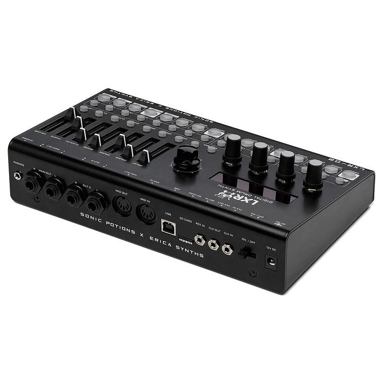Erica Synths Sonic Potions LXR-02 Digital Drum Sintetizador + Secuenciador 5