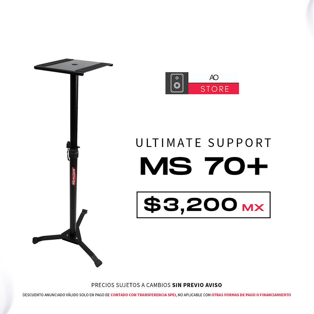 Ultimate Support MS 70+ Soportes de Monitores 1