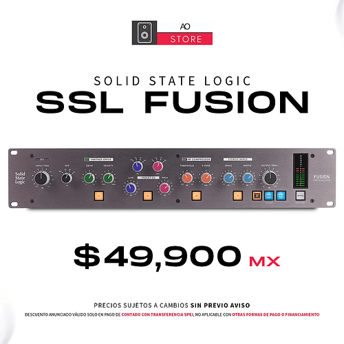 Solid State Logic SSL Fusion Procesador de Audio