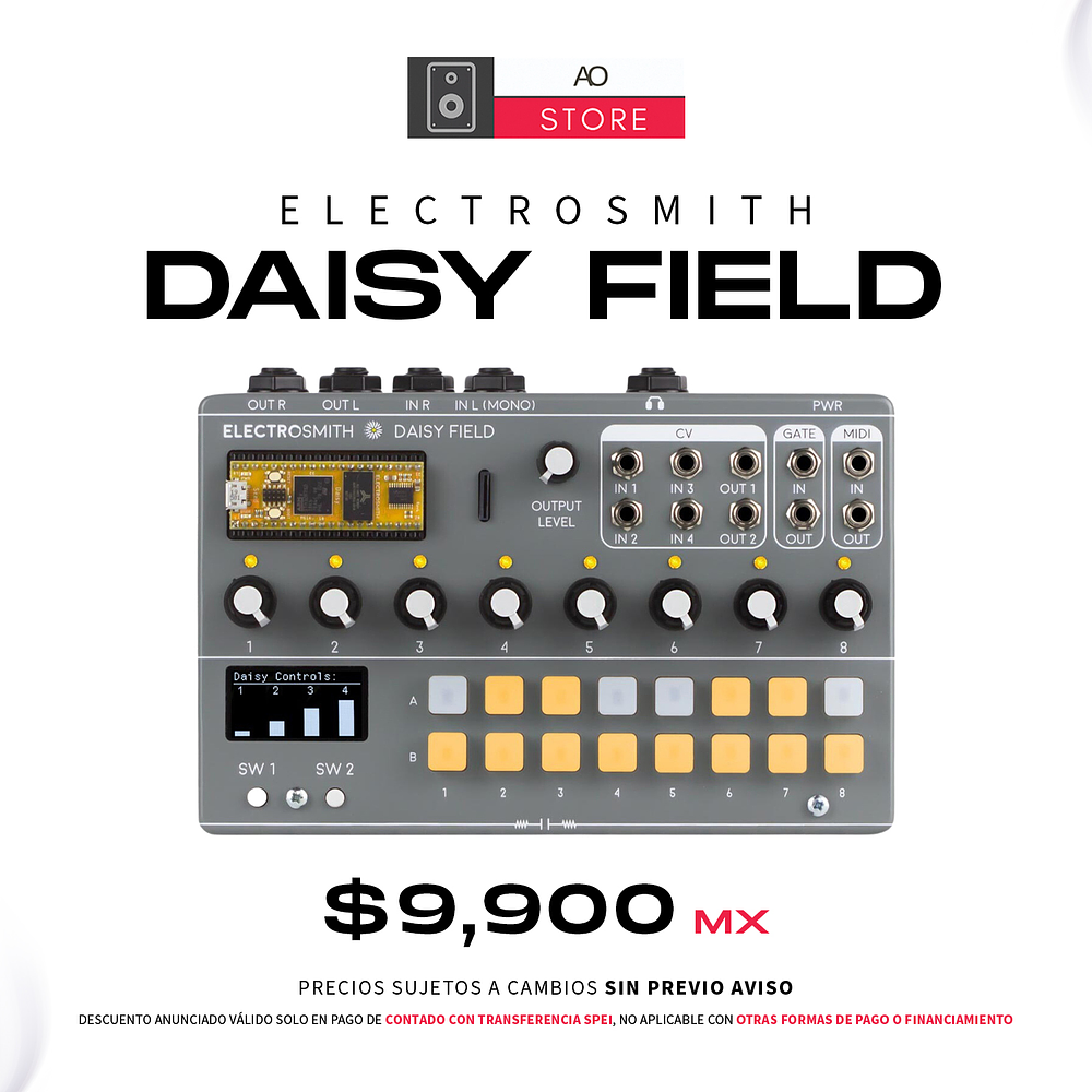 Daisy Field Programmable Digital Sintetizador de Escritorio 1