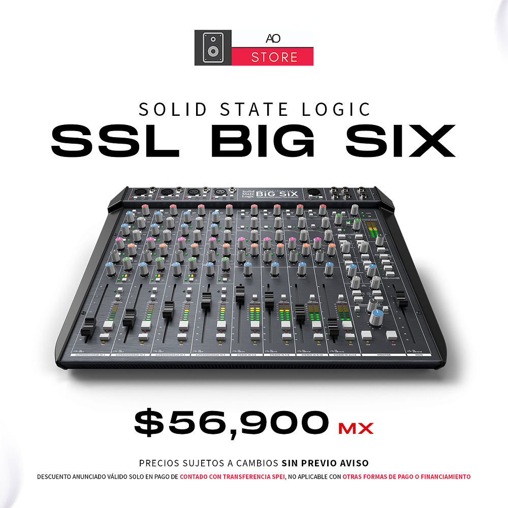Solid State Logic SSL Big Six Mezcladora Analógica 1