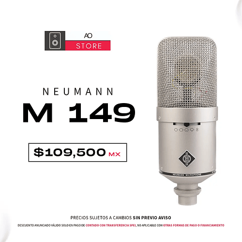 Neumann M 149 Micrófono De Condensador