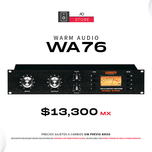 Warm Audio WA 76 Compresor