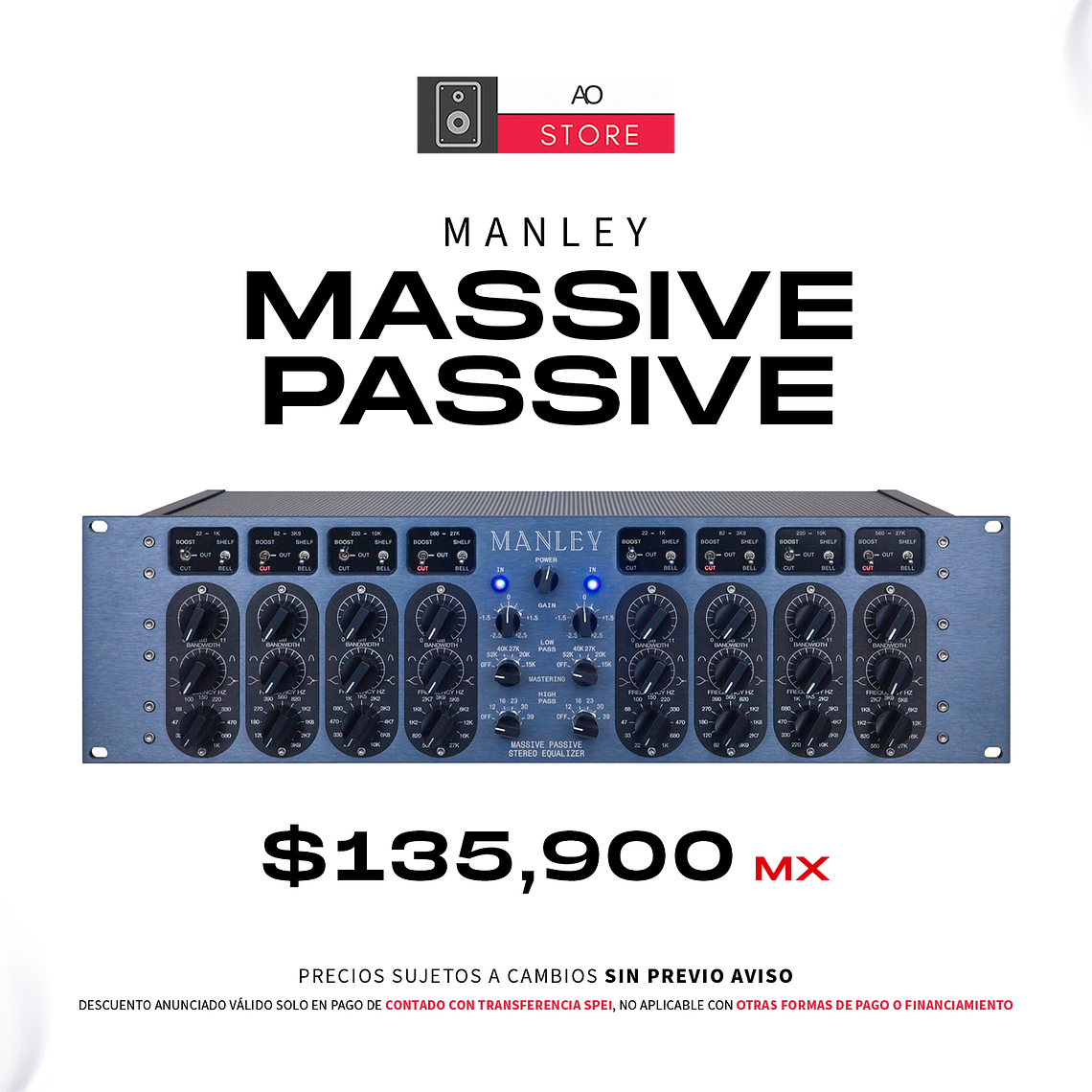 Manley Massive Passive Ecualizador De Tubo 1