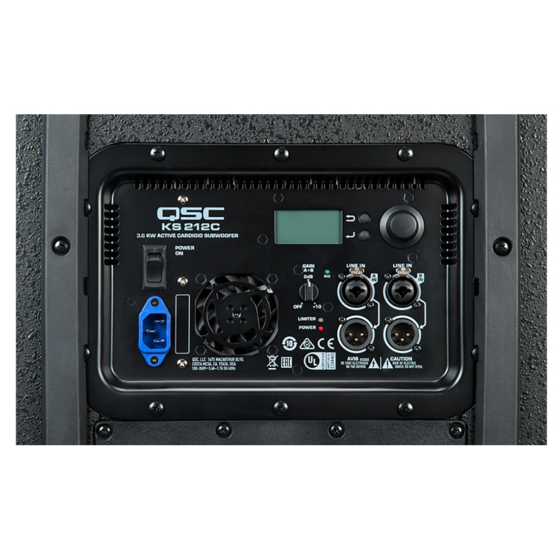 QSC KS212C Subwoofer Activo 5