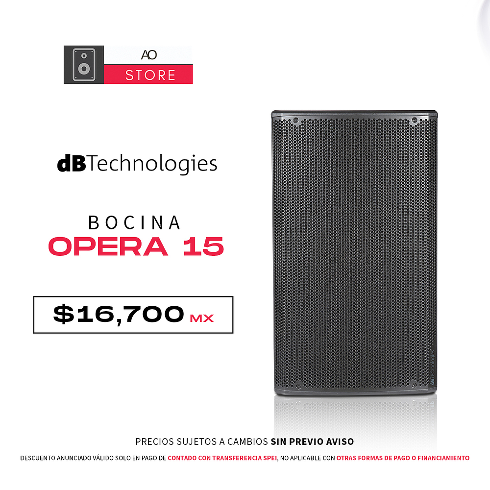 dB Technologies Opera 15 Bocina Activa 1