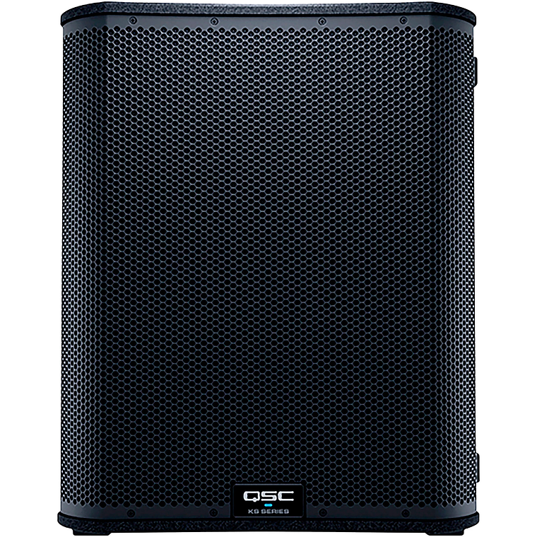 QSC KLA12 (4 piezas) + QSC KS118 (4 piezas) + Poste Sub a Top (2 piezas) Sistema de Audio Híbrido Fuente Puntual y Tiro Largo Tipo Line Array 4