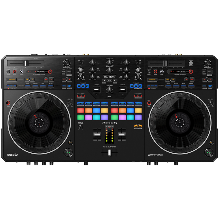 Pioneer DJ DDJ REV5 Controlador Para DJ de 2 Canales Estilo Scratch 3