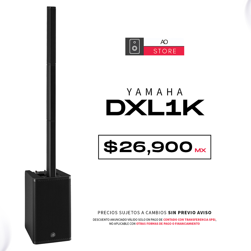 Yamaha DXL1K Sistema De Audio En Torre  1