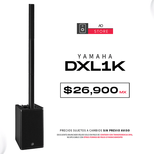 Yamaha DXL1K Sistema De Audio En Torre 