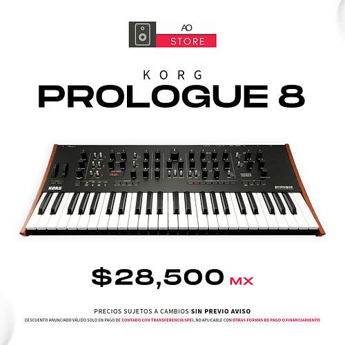 Korg Prologue 8 Voces Sintetizador 