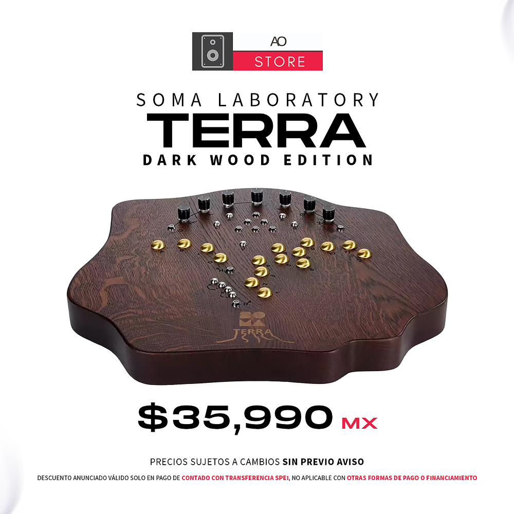 SOMA Laboratory Terra Desktop Dark Wood Edition Sintetizador 1