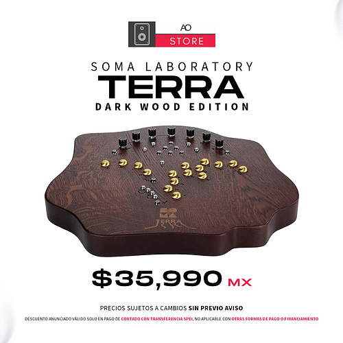 SOMA Laboratory Terra Desktop Dark Wood Edition Sintetizador