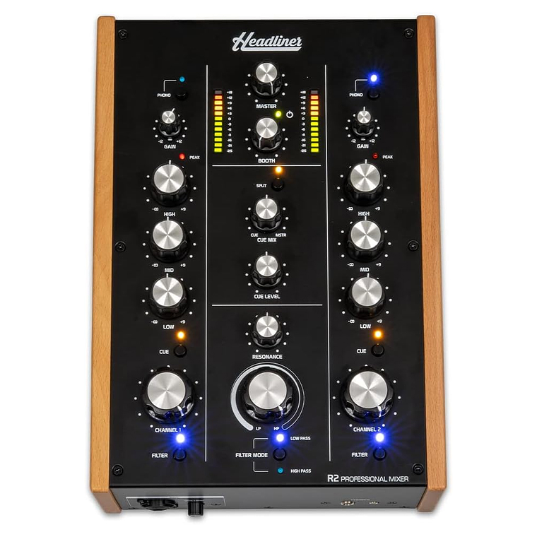 Headliner LA R2 Mezclador Rotativo de 2 Canales 2