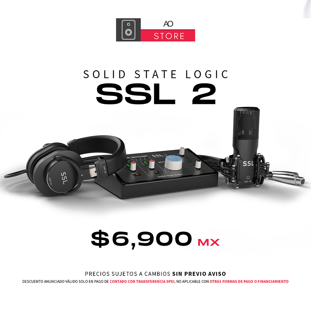 Solid State Logic SSL 2 Recording Pack 1