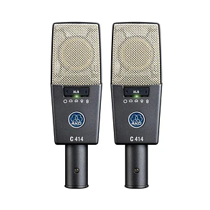 AKG C414 XLS ST Micrófono Multipatrón (2 Piezas)