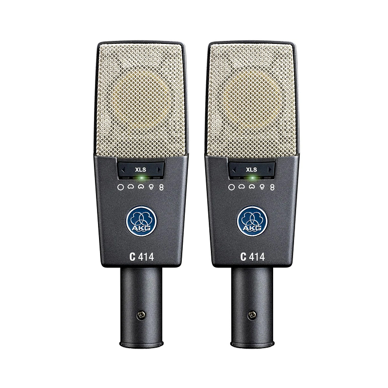 AKG C414 XLS ST Micrófono Multipatrón (2 Piezas) 3