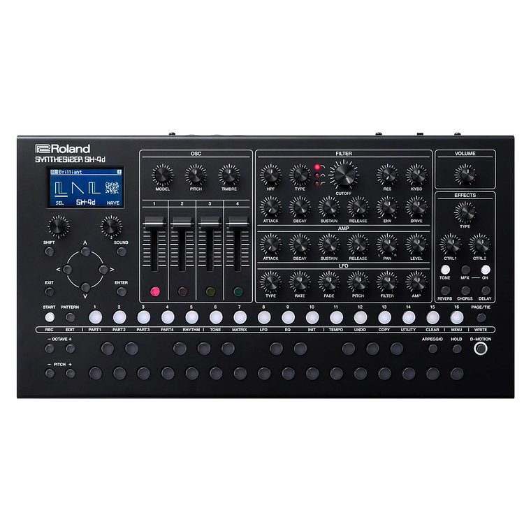 Roland Sh 4D Desktop Sintetizador 2