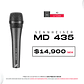 Sennheiser MD 435 Micrófono Dinámico - Miniatura 1