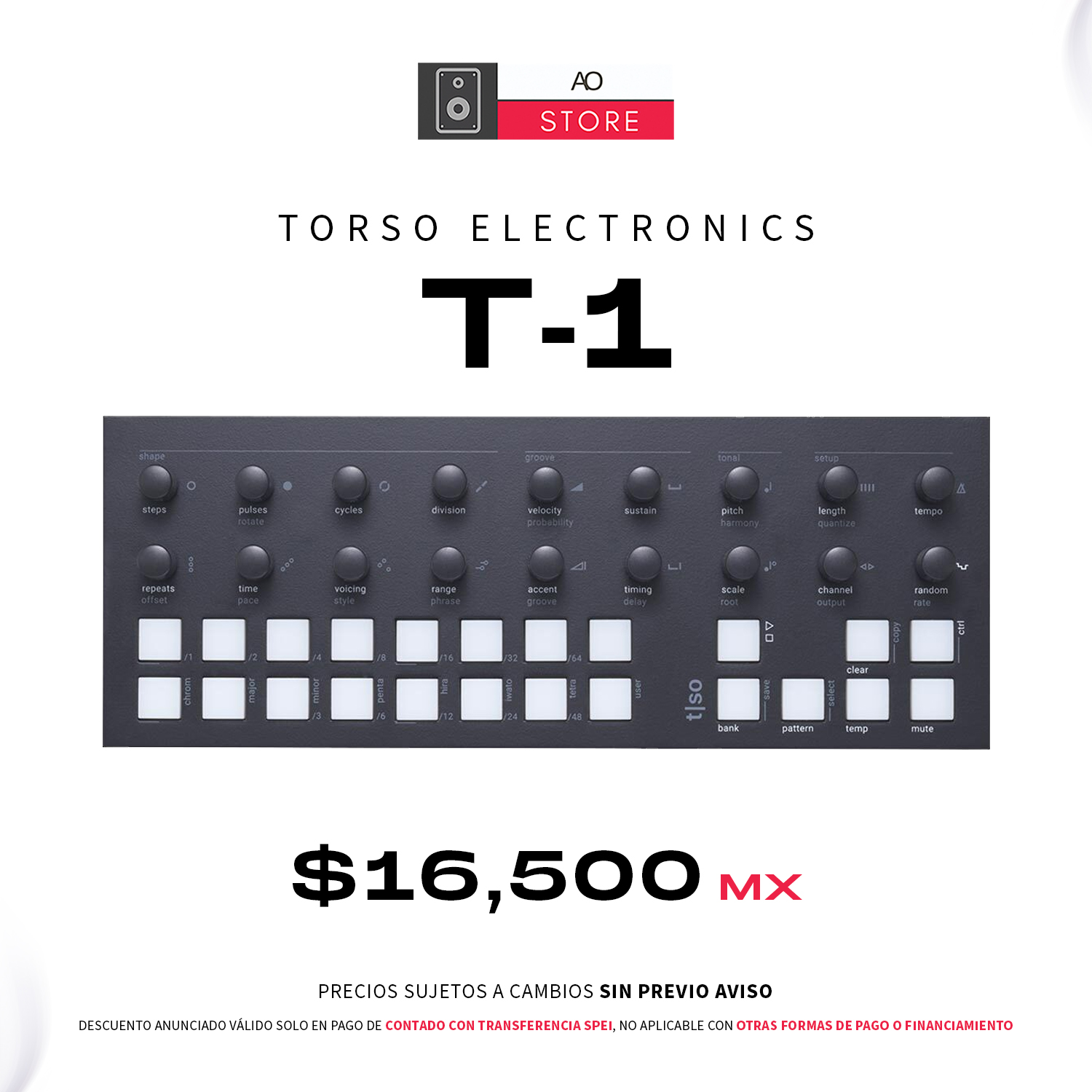Torso Electronics T-1 Secuenciador