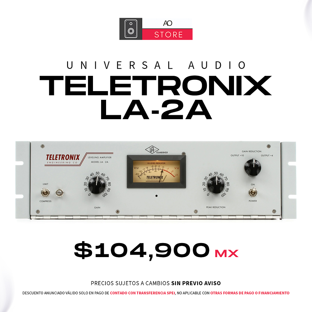 Universal Audio Teletronix LA 2A Compresor 1