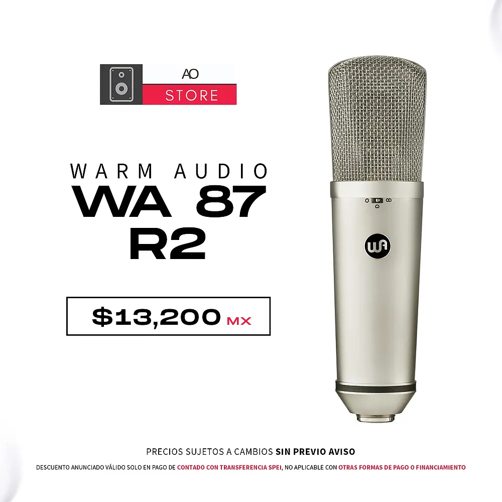 Warm Audio WA 87 R2 Micrófono De Condensador 1