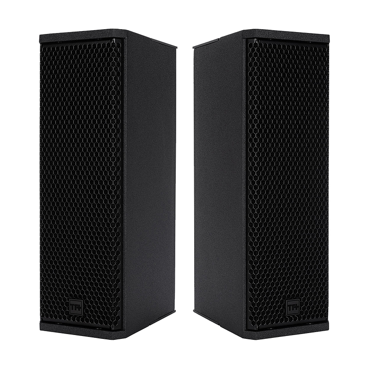 RCF TT 515A Bocina Activa (2 Piezas) + TT 808 AS Subwoofer Activo (2 Piezas) + RCF Kit Stand Adaptador para TT 515 (2 Piezas) + Poste Sub A Top (2 piezas) Sistema de Audio 3