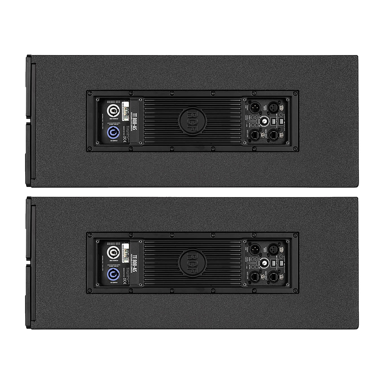 RCF TT 515A Bocina Activa (2 Piezas) + TT 808 AS Subwoofer Activo (2 Piezas) + RCF Kit Stand Adaptador para TT 515 (2 Piezas) + Poste Sub A Top (2 piezas) Sistema de Audio 6