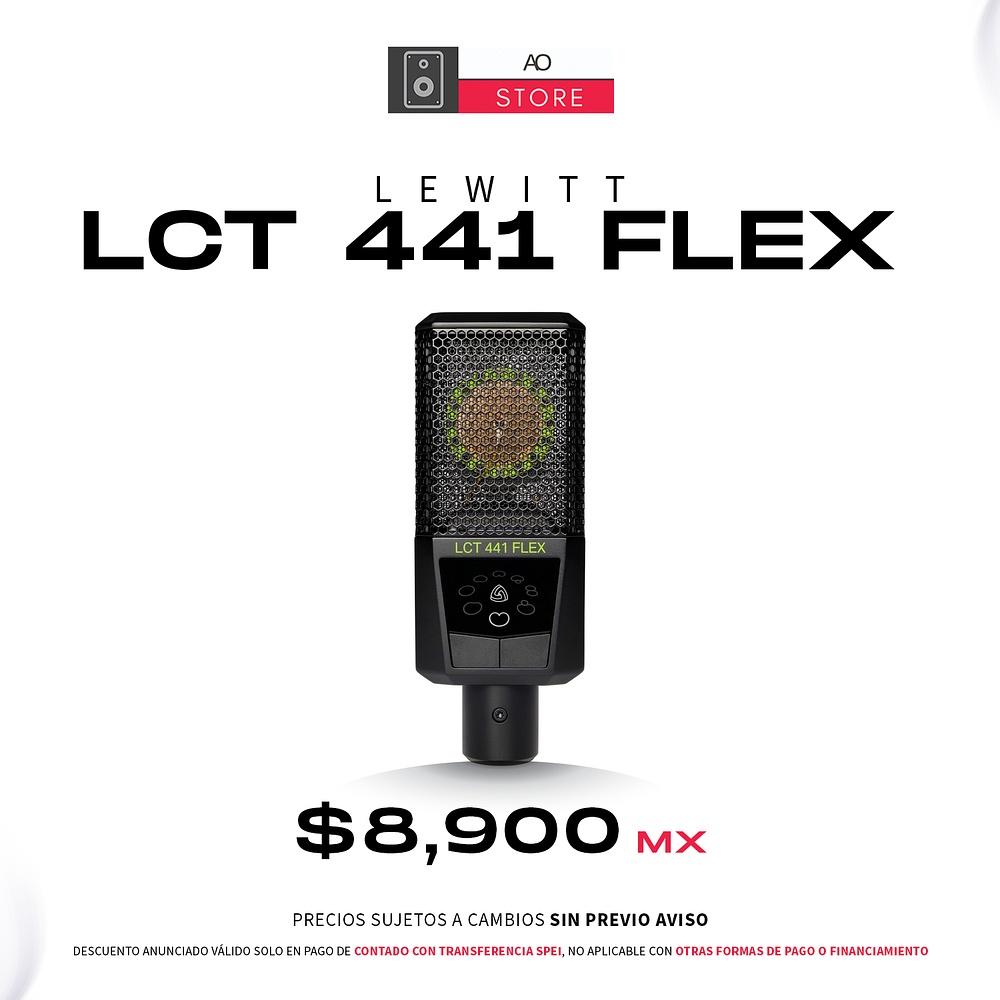 Lewitt LCT 441 FLEX Micrófono de Condensador Multipatrón 1