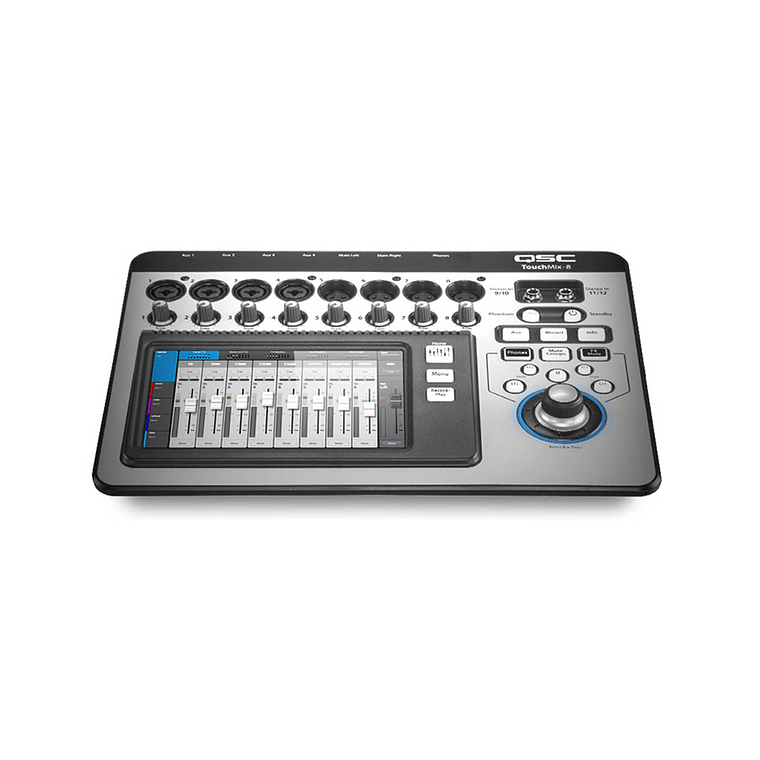 QSC TouchMix 8 Mezcladora Multicanal para Grabación 3