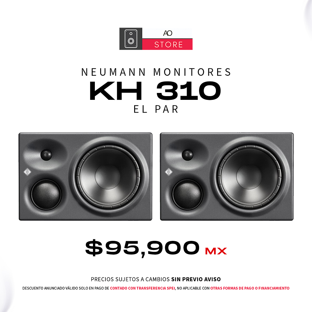 Neumann KH 310 Monitores De Estudio El Par 1