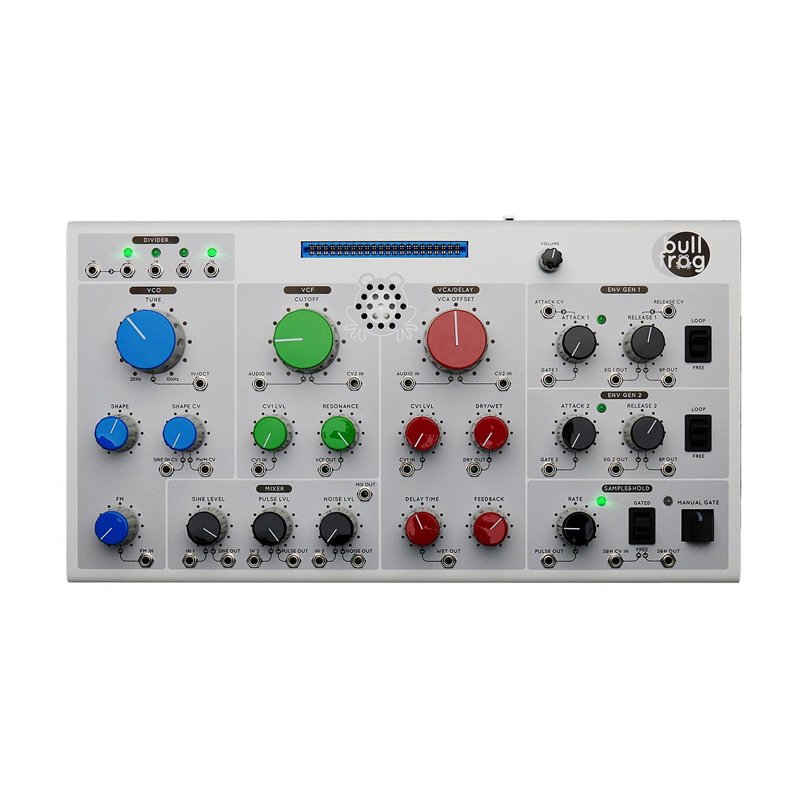 Erica Synths Bullfrog Desktop Sintetizador Semi Modular 2