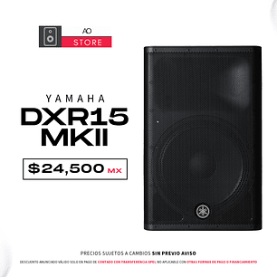Yamaha DXR15 MKll Bocina Activa