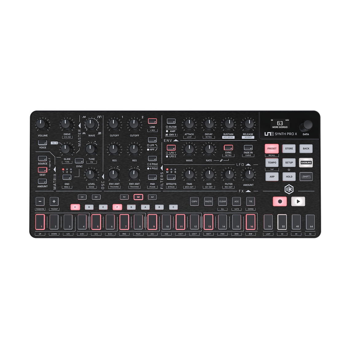 IK Multimedia UNO Synth Pro X Desktop Sintetizador Analogo 2