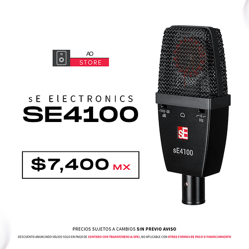 sE Electronics sE4100 Micrófono de Condensador