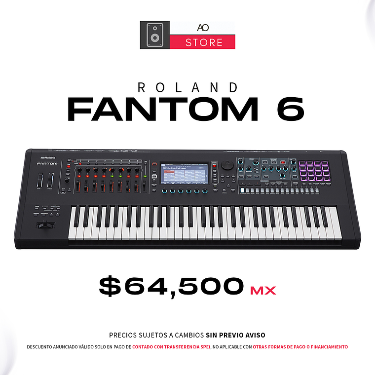 Roland Fantom 6 Estacion De Produccion Workstation 1