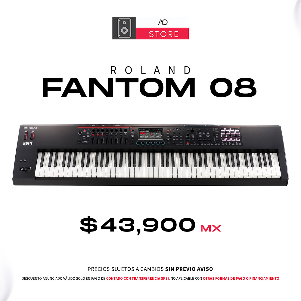 Roland Fantom 08 Sintetizador 1