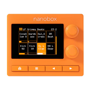 1010 Music Nanobox Tangerine Compact Multi Sampleo 