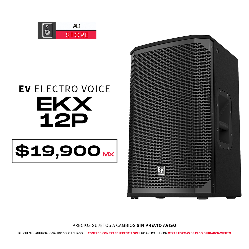 EV Electro Voice EKX 12P Bocina Activa 1