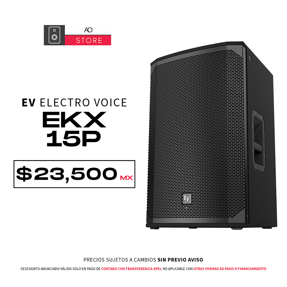 EV Electro Voice EKX 15P Bocina Activa 1
