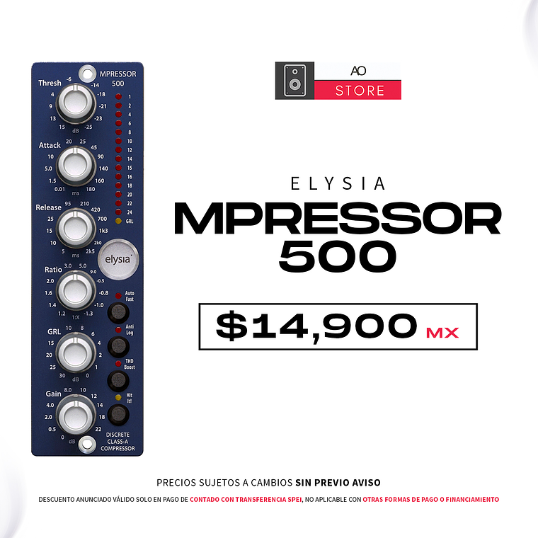 Elysia Mpressor 500 Compresor 1